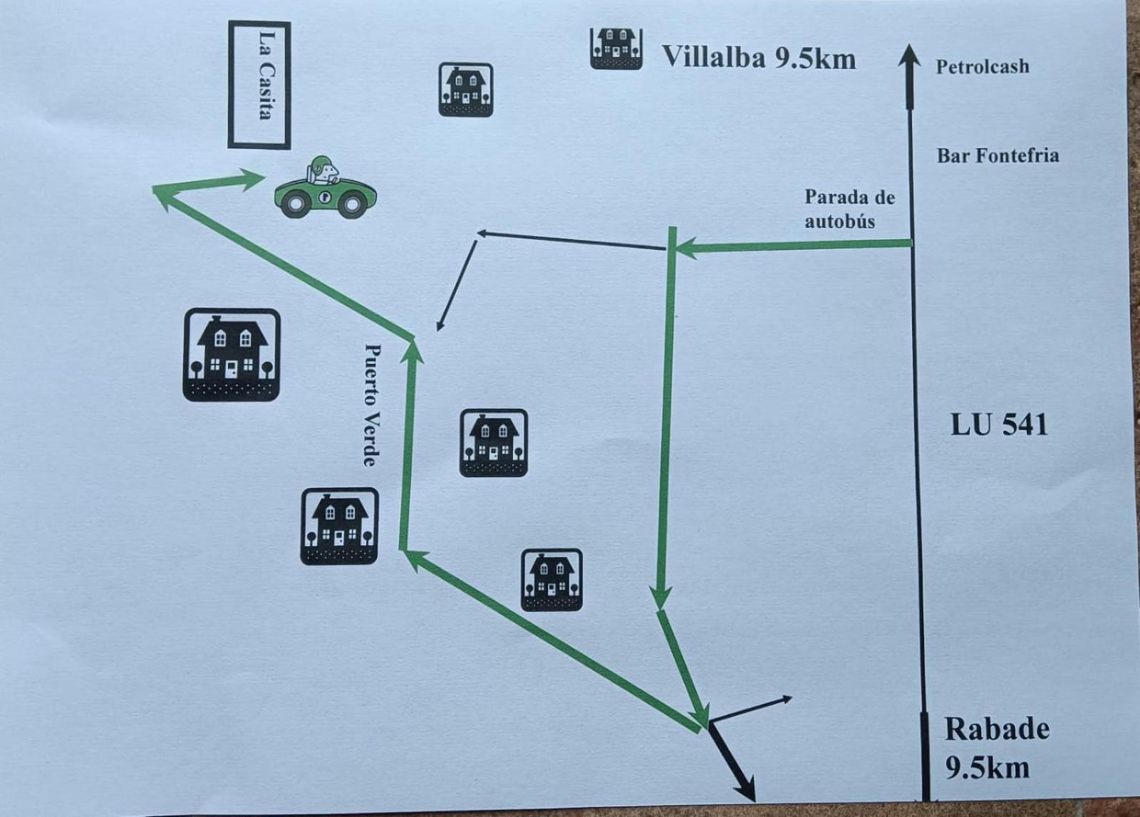La Casita Villa Lugo Eksteriør bilde